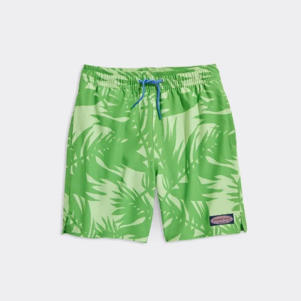 Vineyard Vines Boys' Printed Chappy Swim Trunks Size 6